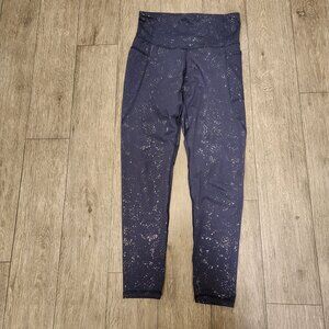 Champion Leggings Dark Blue Speckled Womens Size S